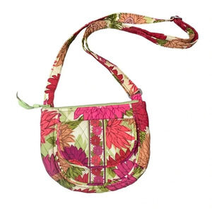 Vera Bradley Hello Dahlia Lizzy Crossbody Handbag